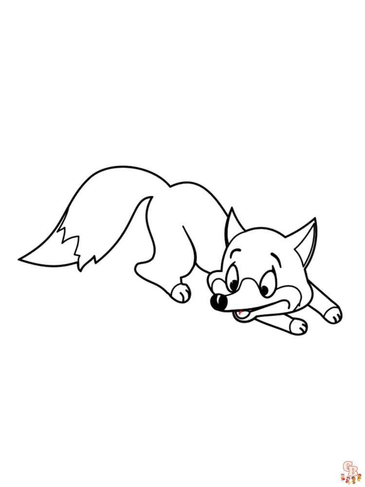 Passo a passo desenhando raposa para crianças