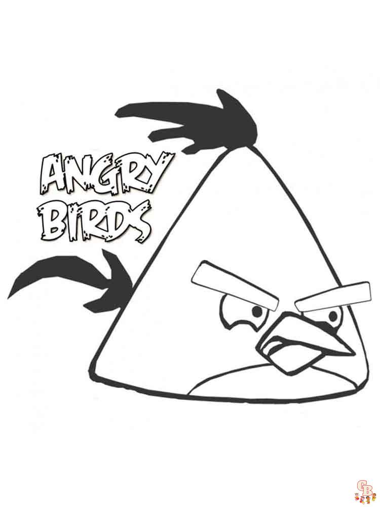 Coloriage Angry Birds