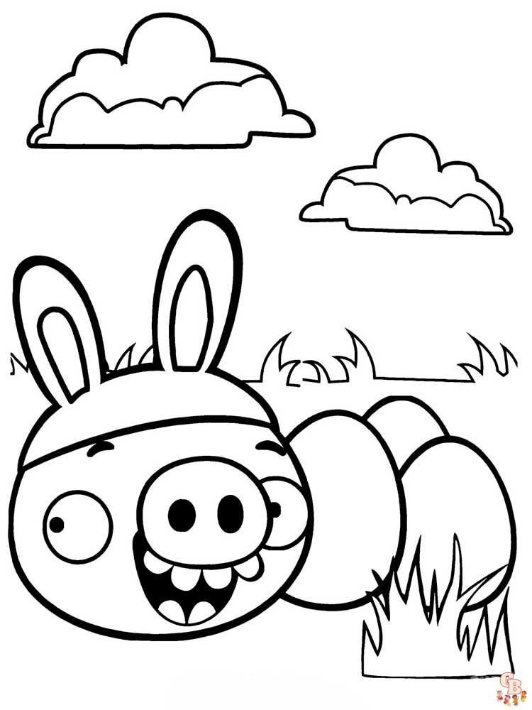 Coloriage Angry Birds