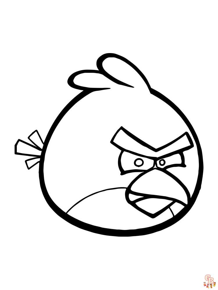 Coloriage Angry Birds