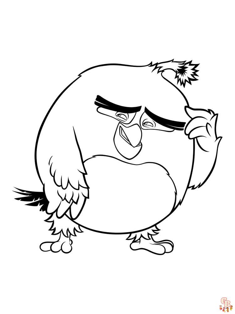 Coloriage Angry Birds