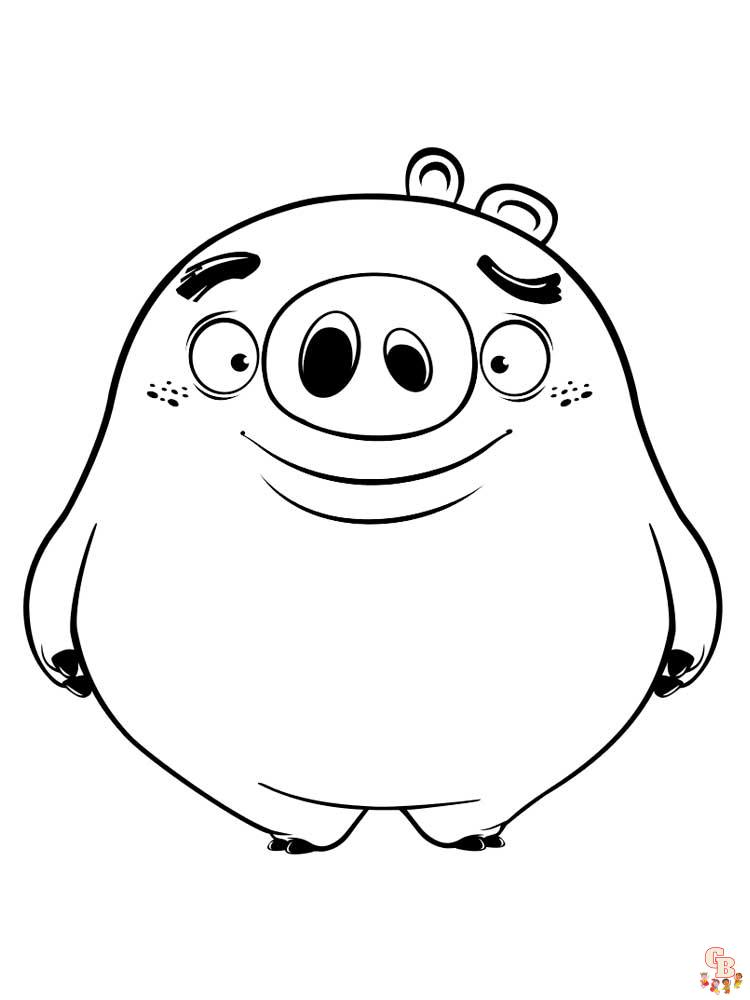 Coloriage Angry Birds
