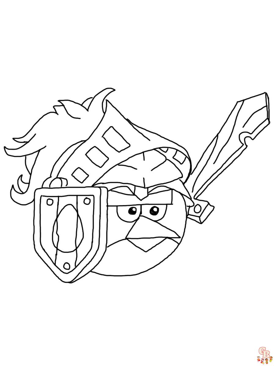 Coloriage Angry Birds