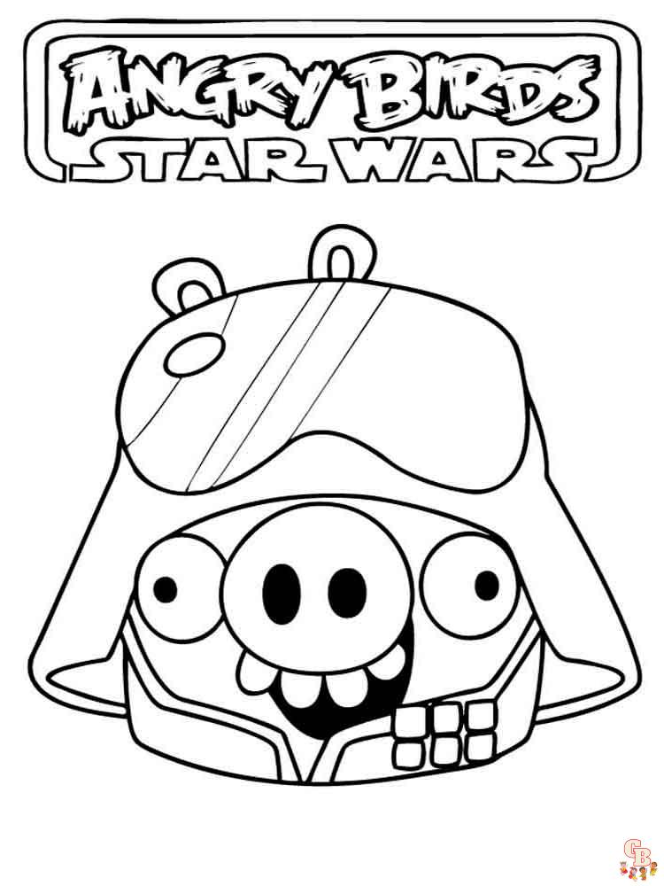 Coloriage Angry Birds