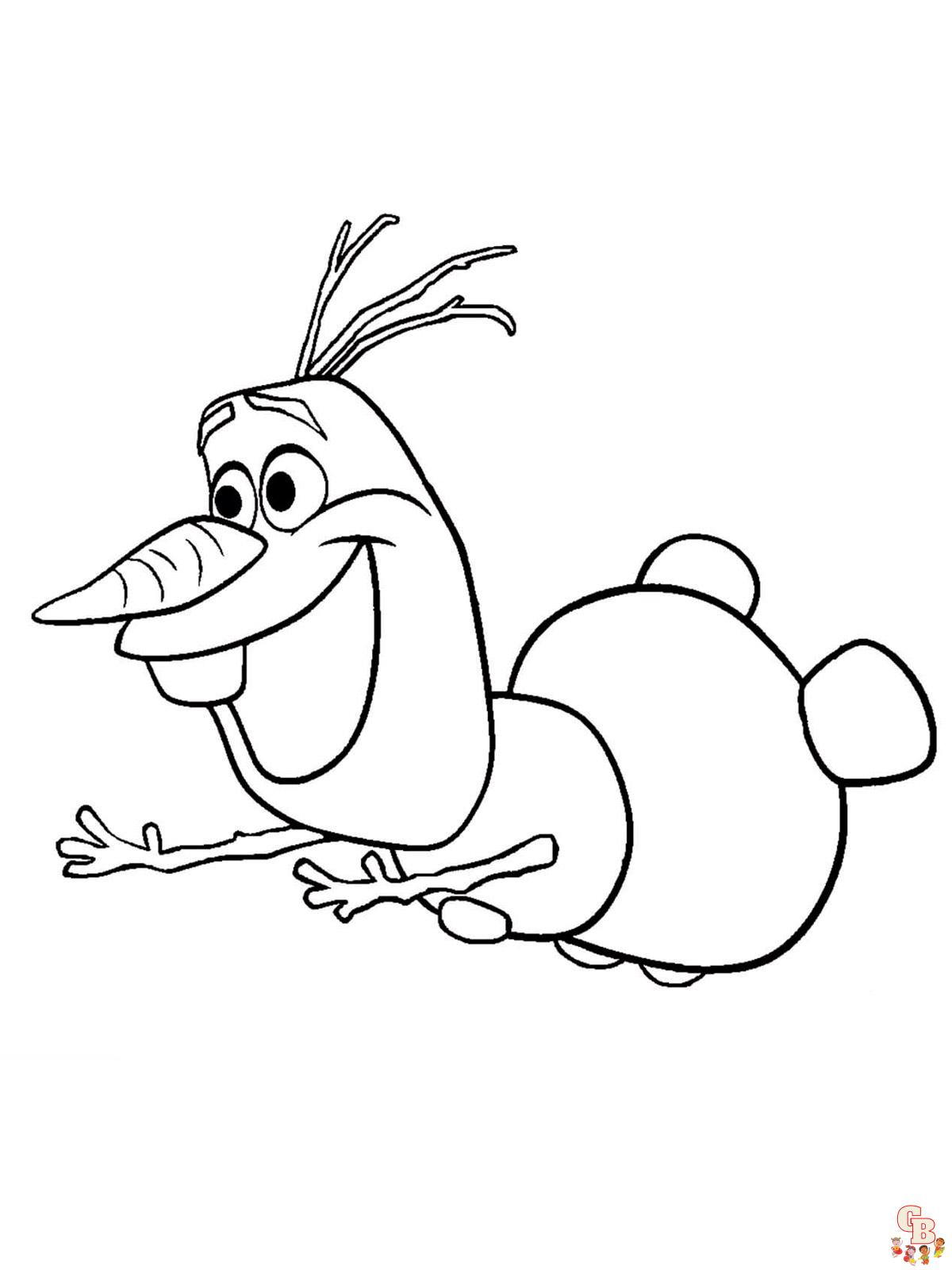 coloriage Frozen