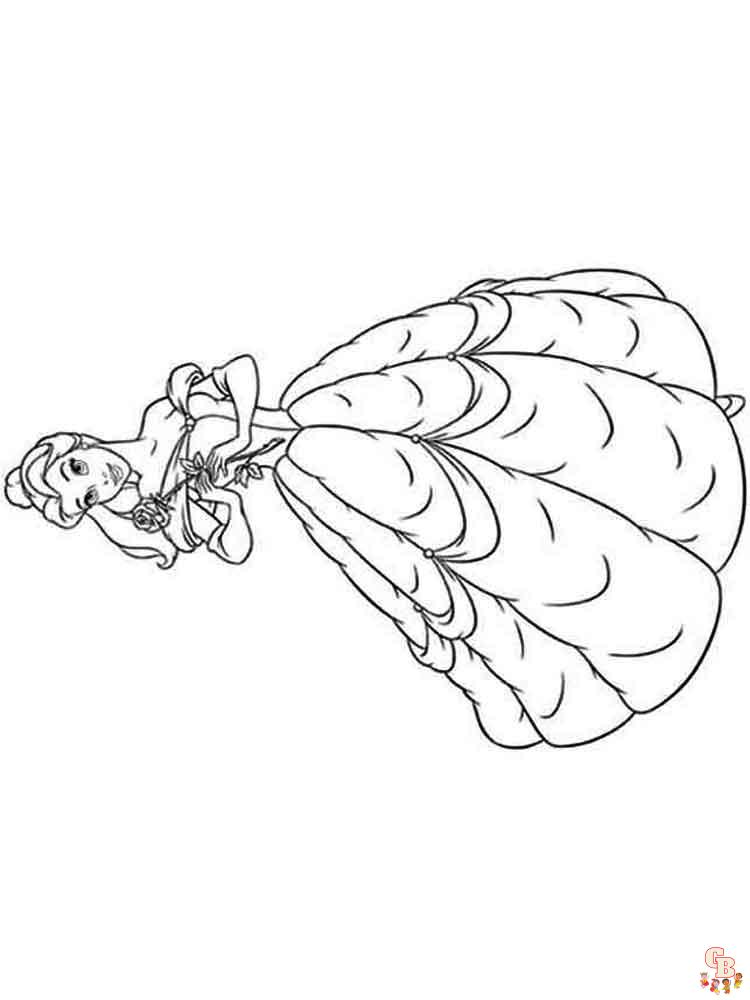 Coloriage princesse