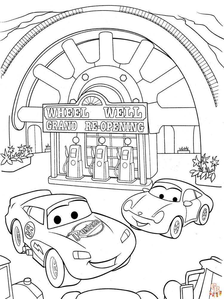 coloriage Car