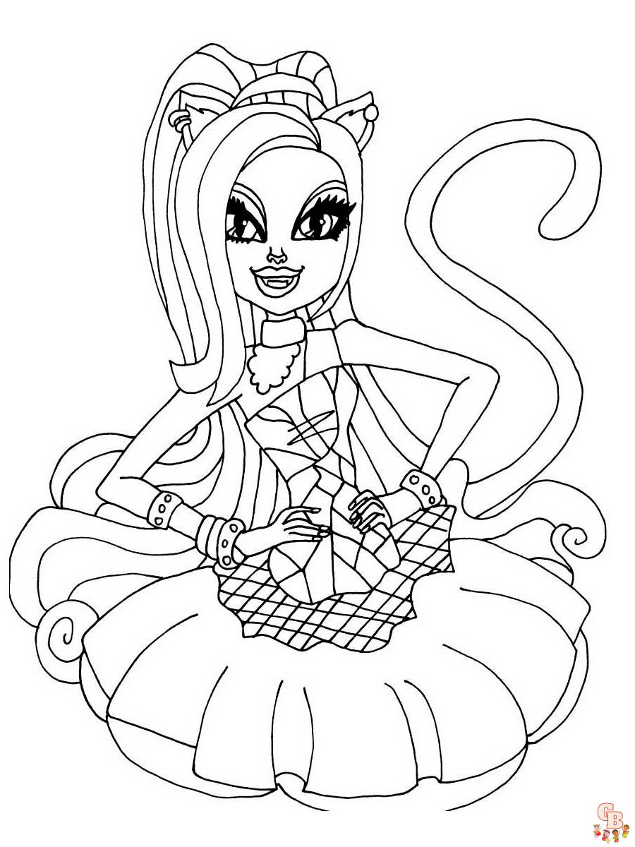 coloriage Monster High