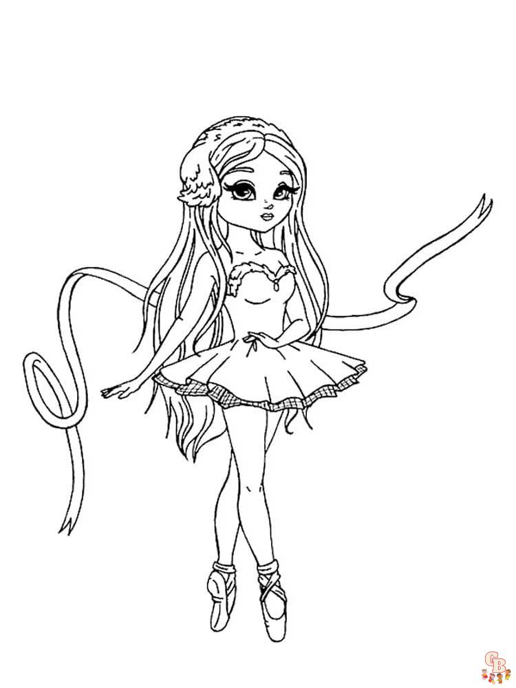coloriage ballet