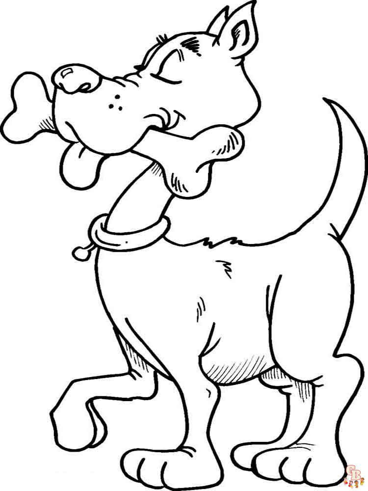coloriage chiens