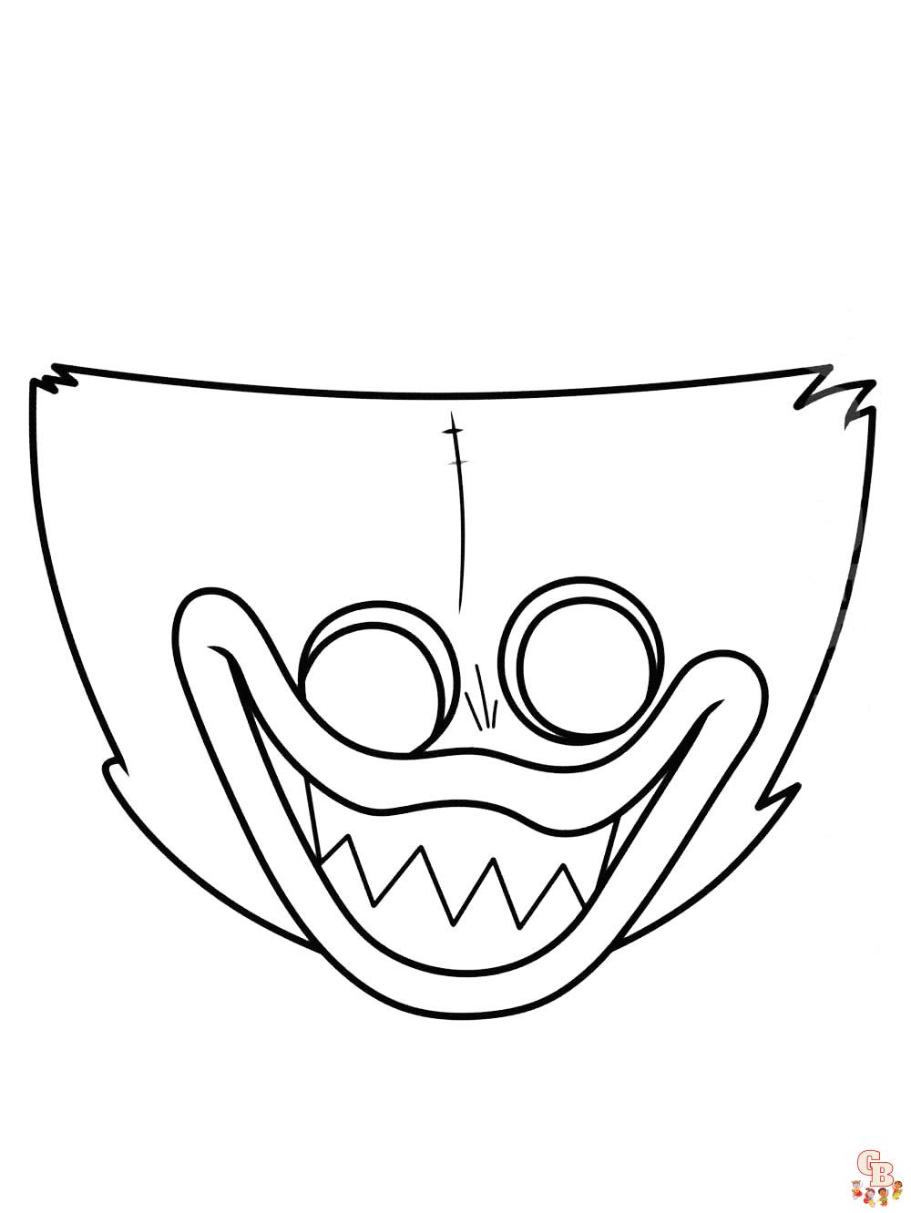 Coloriage Huggy Wuggy