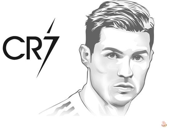 Coloriage Ronaldo