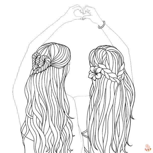 Coloriage BFF
