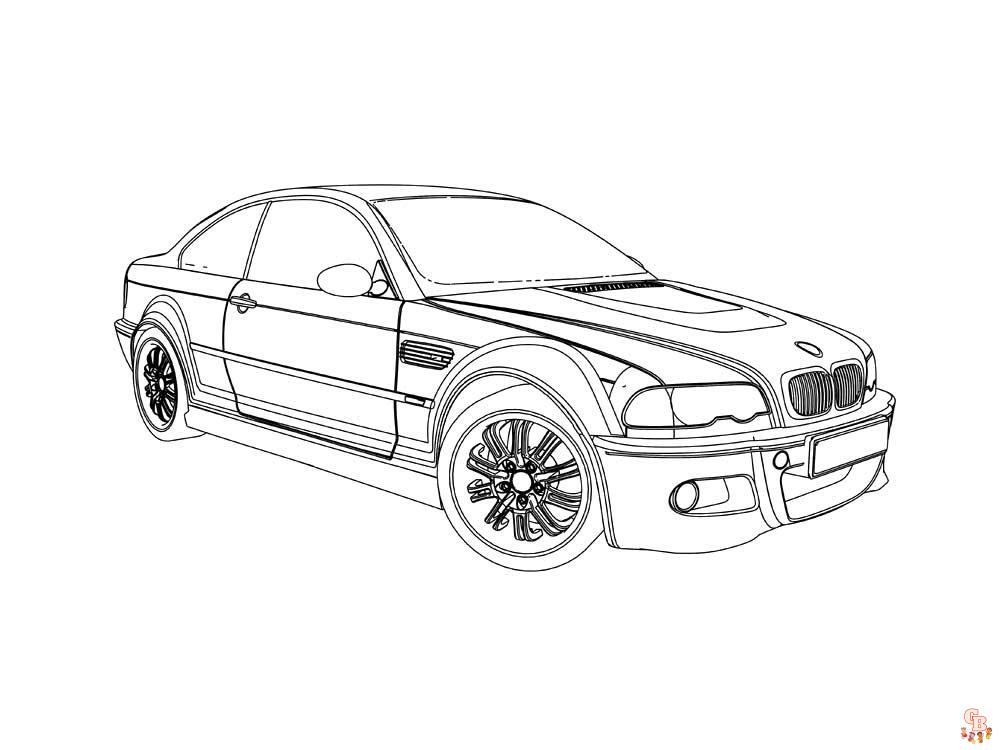 Coloriage BMW