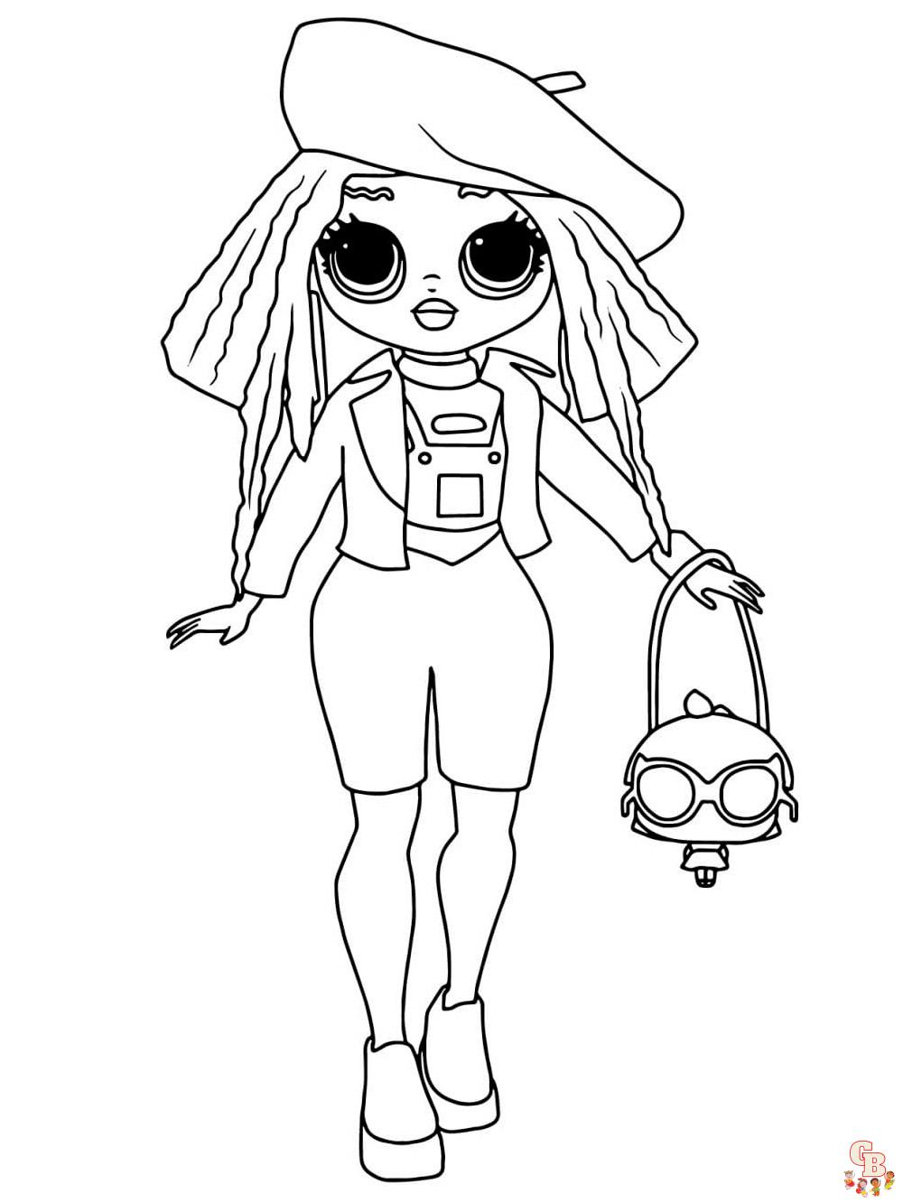 Coloriage LOL OMG