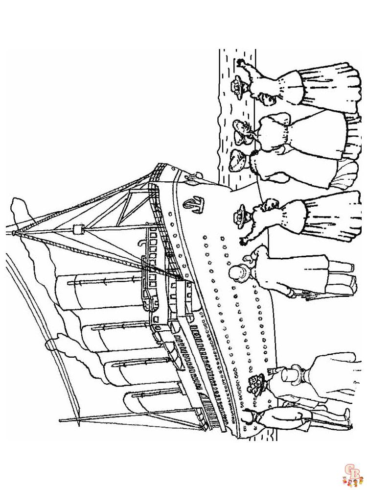 Coloriage Titanic