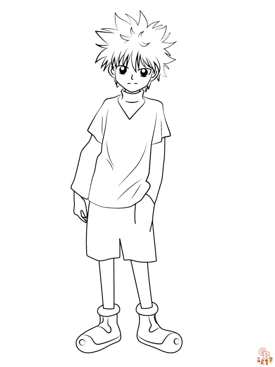 Coloriage Hunter x Hunter