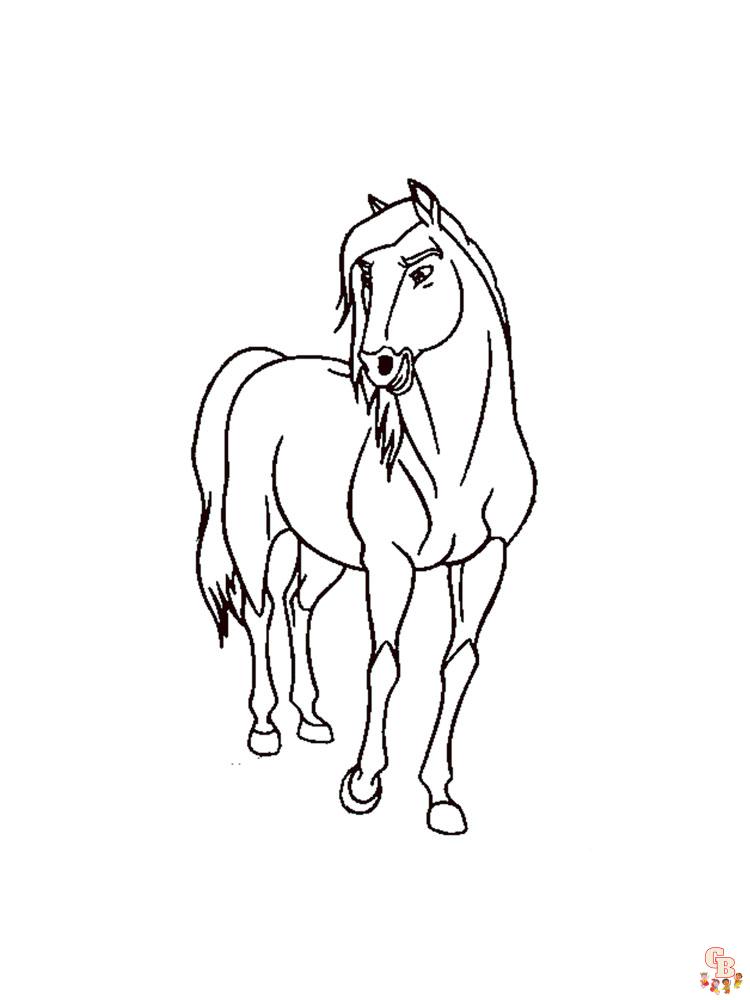 Coloriage Spirit