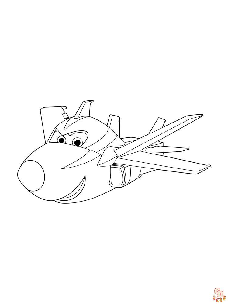 Super Wings coloriage