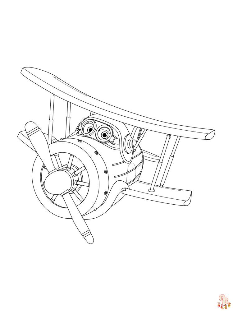 Super Wings coloriage