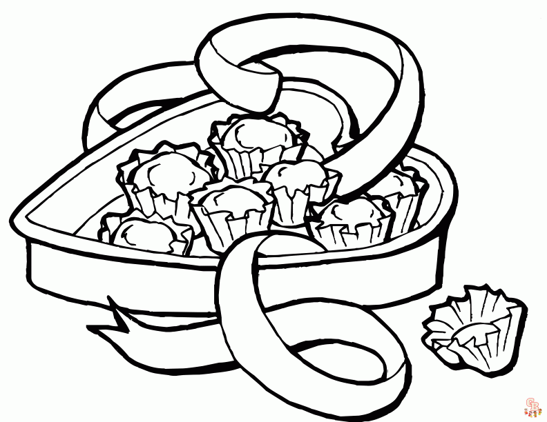 Coloriage Chocolat