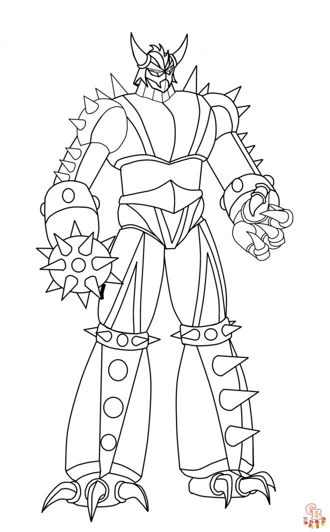 Coloriage Goldorak