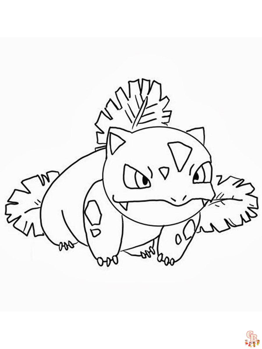 Coloriage Ivysaur