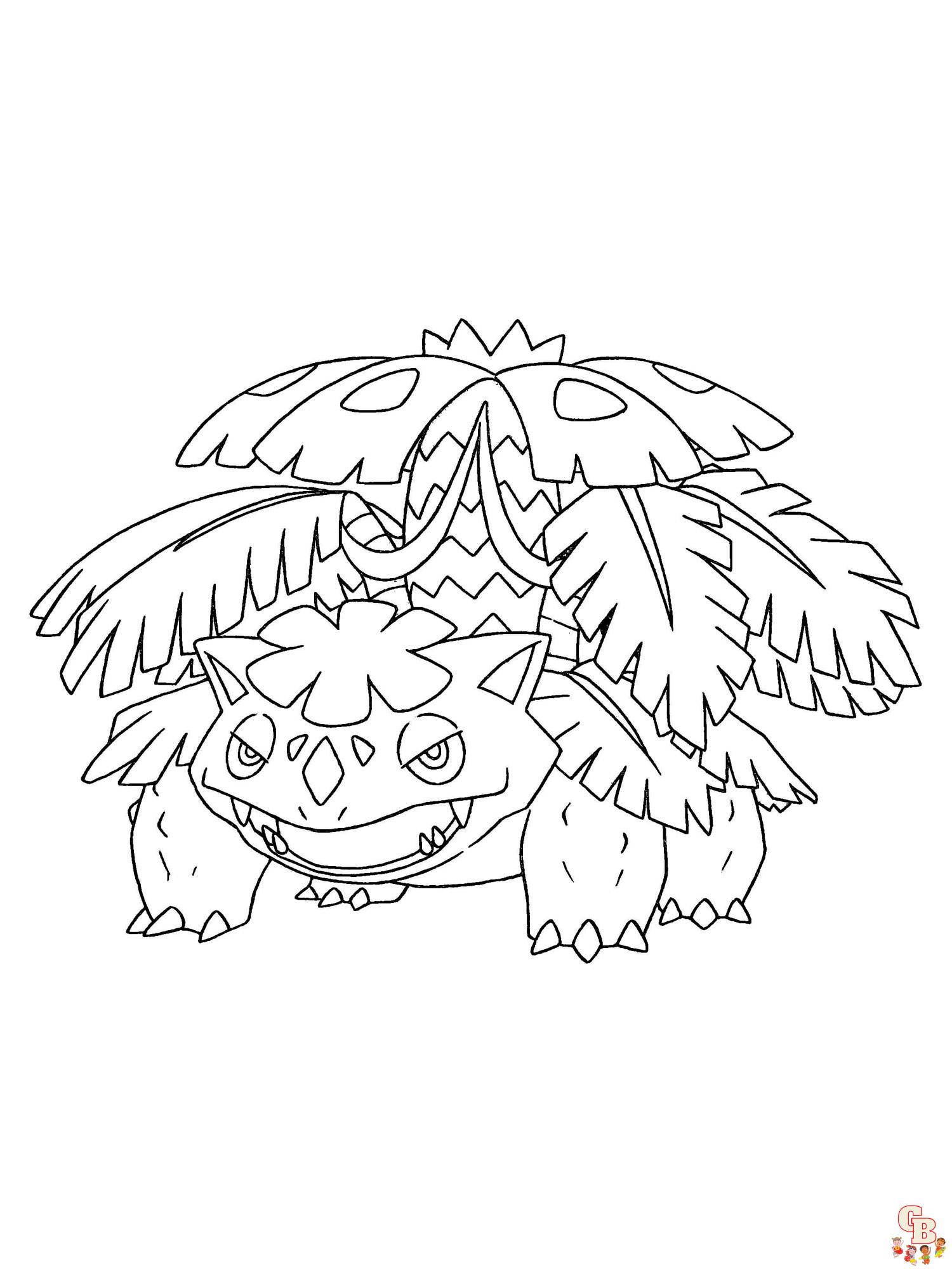 Coloriage Venusaur