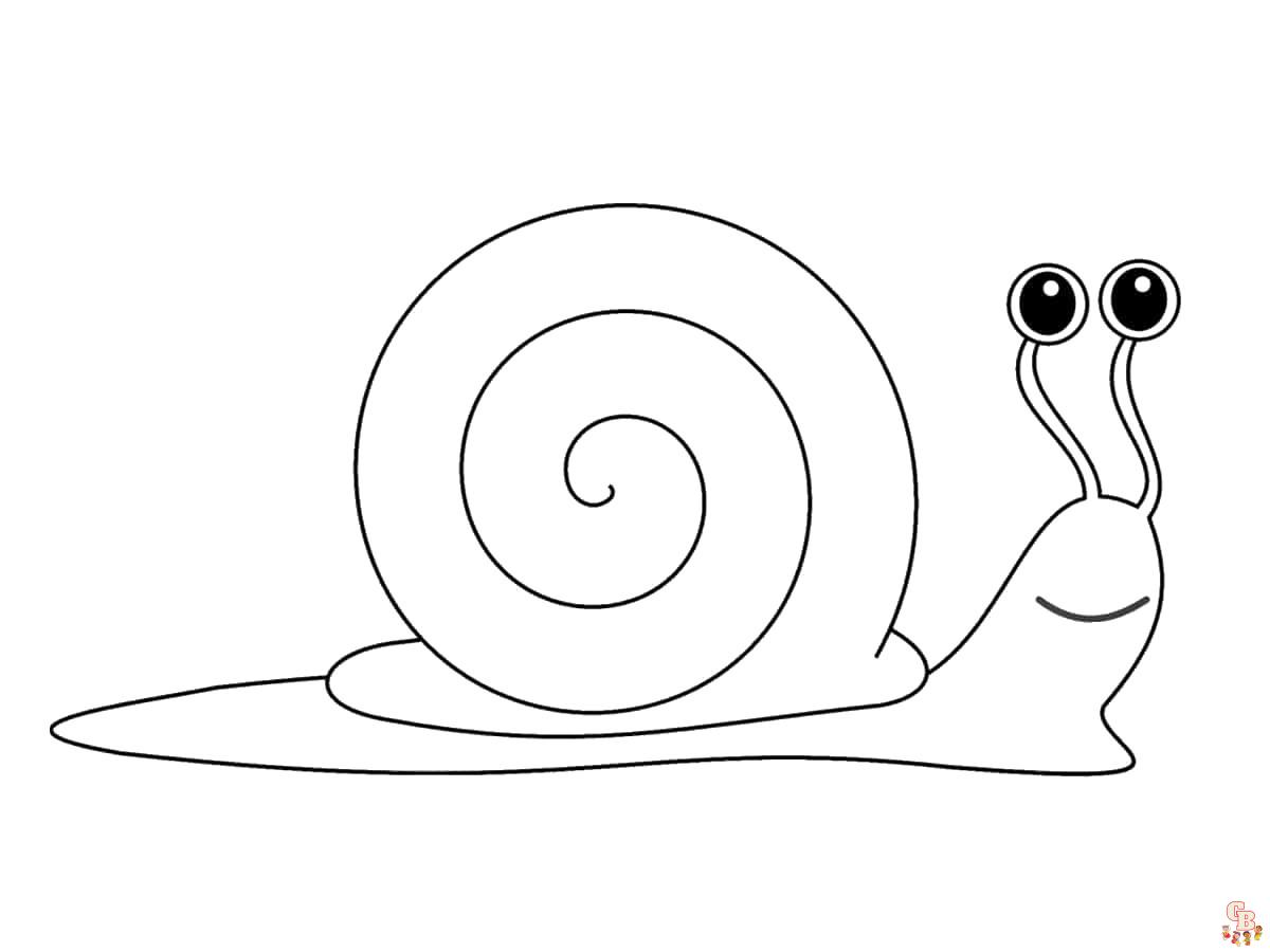 Coloriage dEscargot