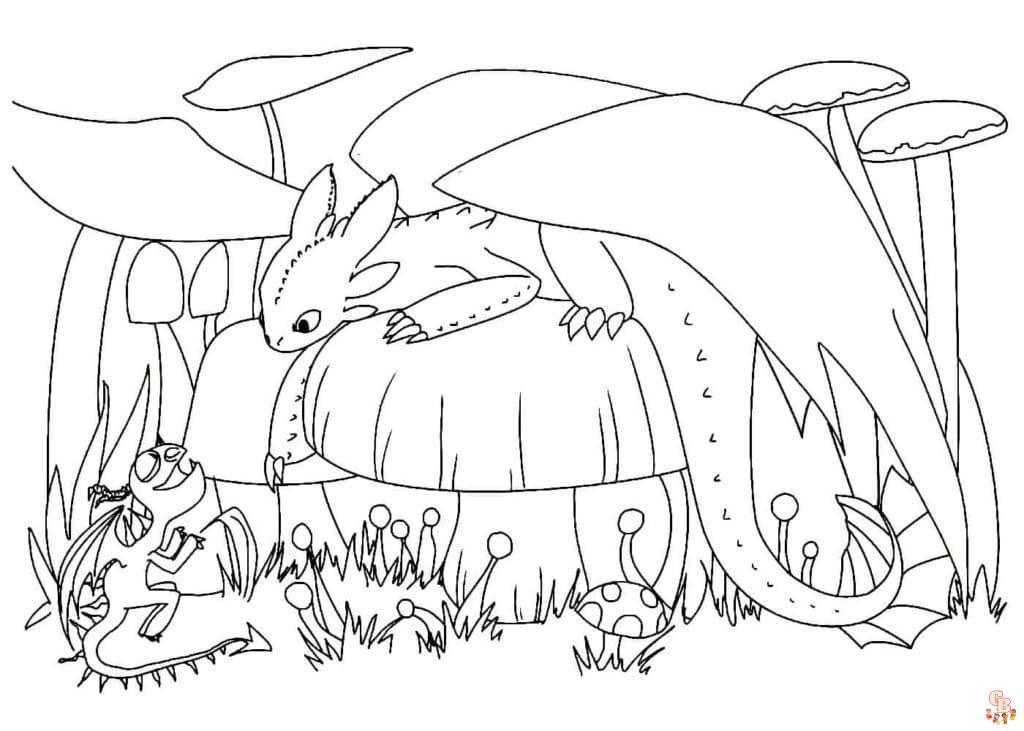 Coloriage dragon des dessins de dragons légendaires à colorier