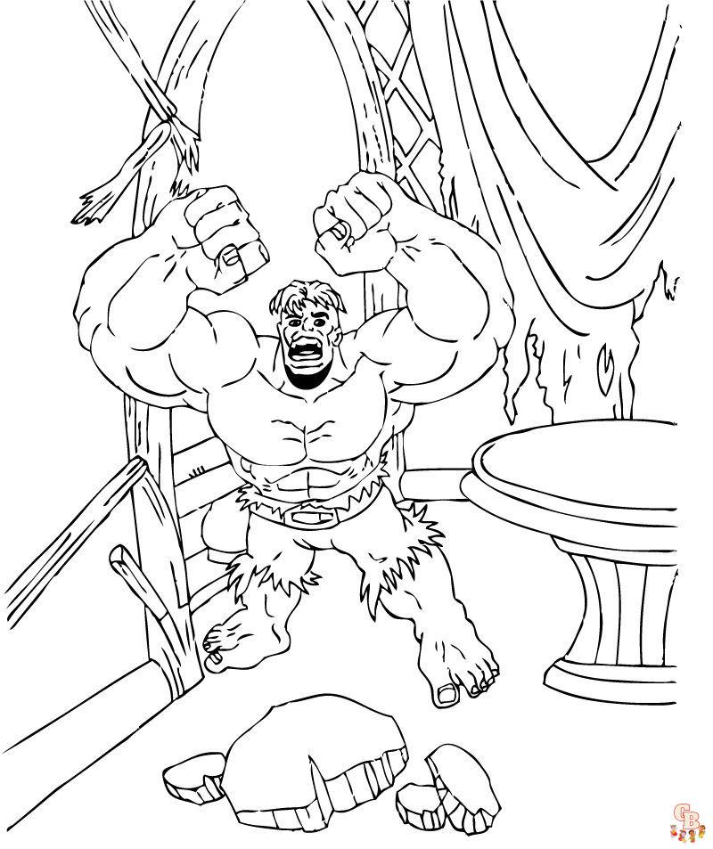 Coloriage Hulk Les avantages pour les enfants et les meilleurs dessins à colorier