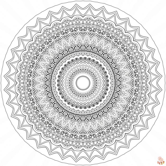 Coloriage Difficile