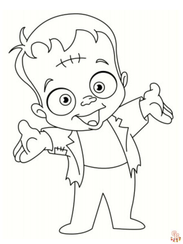 Coloriage Frankenstein