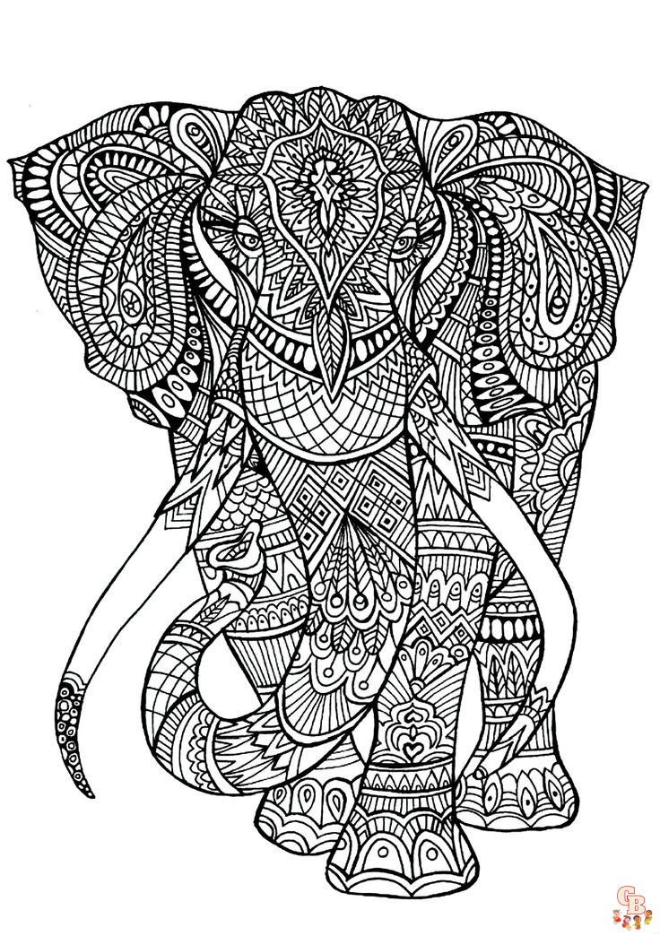 Coloriage Adulte Animaux