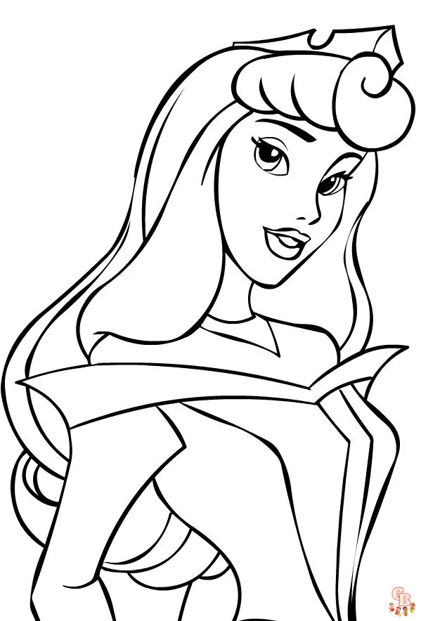 Coloriage Aurore