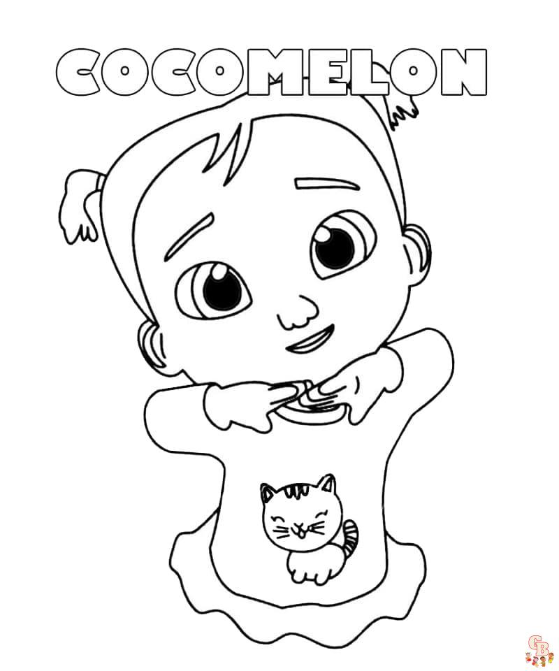 Coloriage Cocomelon