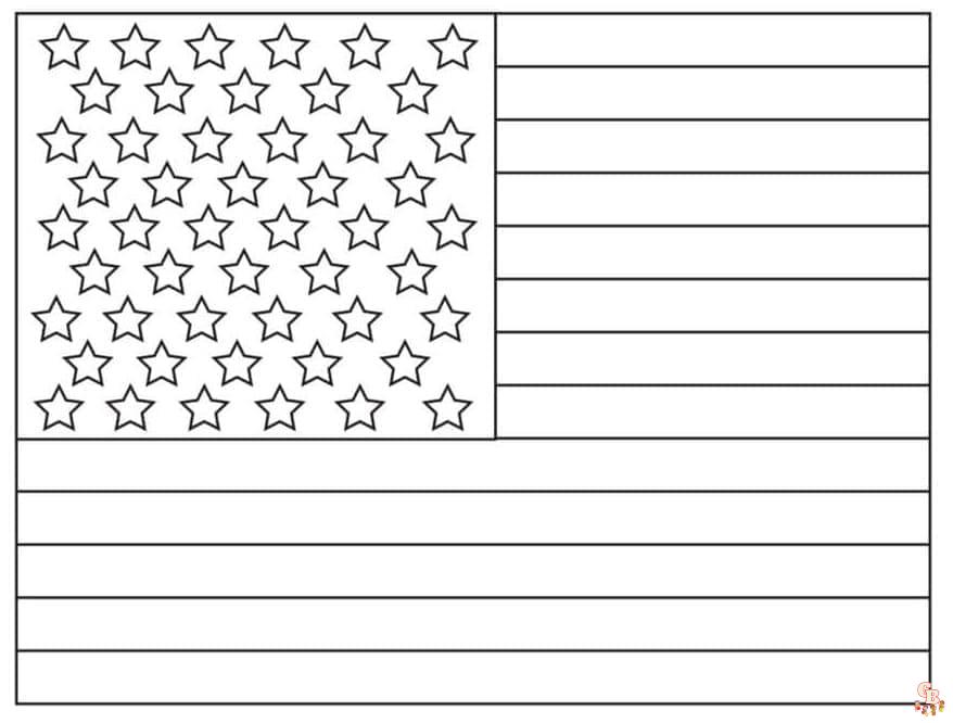 Coloriage Etats unis