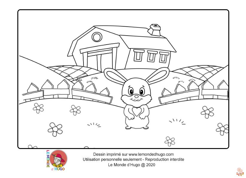 Coloriage Hugo