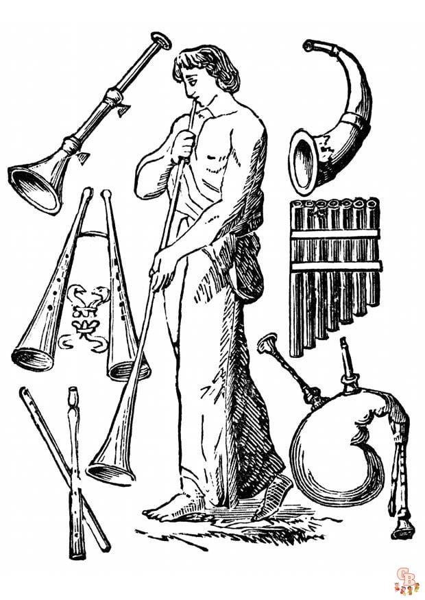 Coloriage Instruments