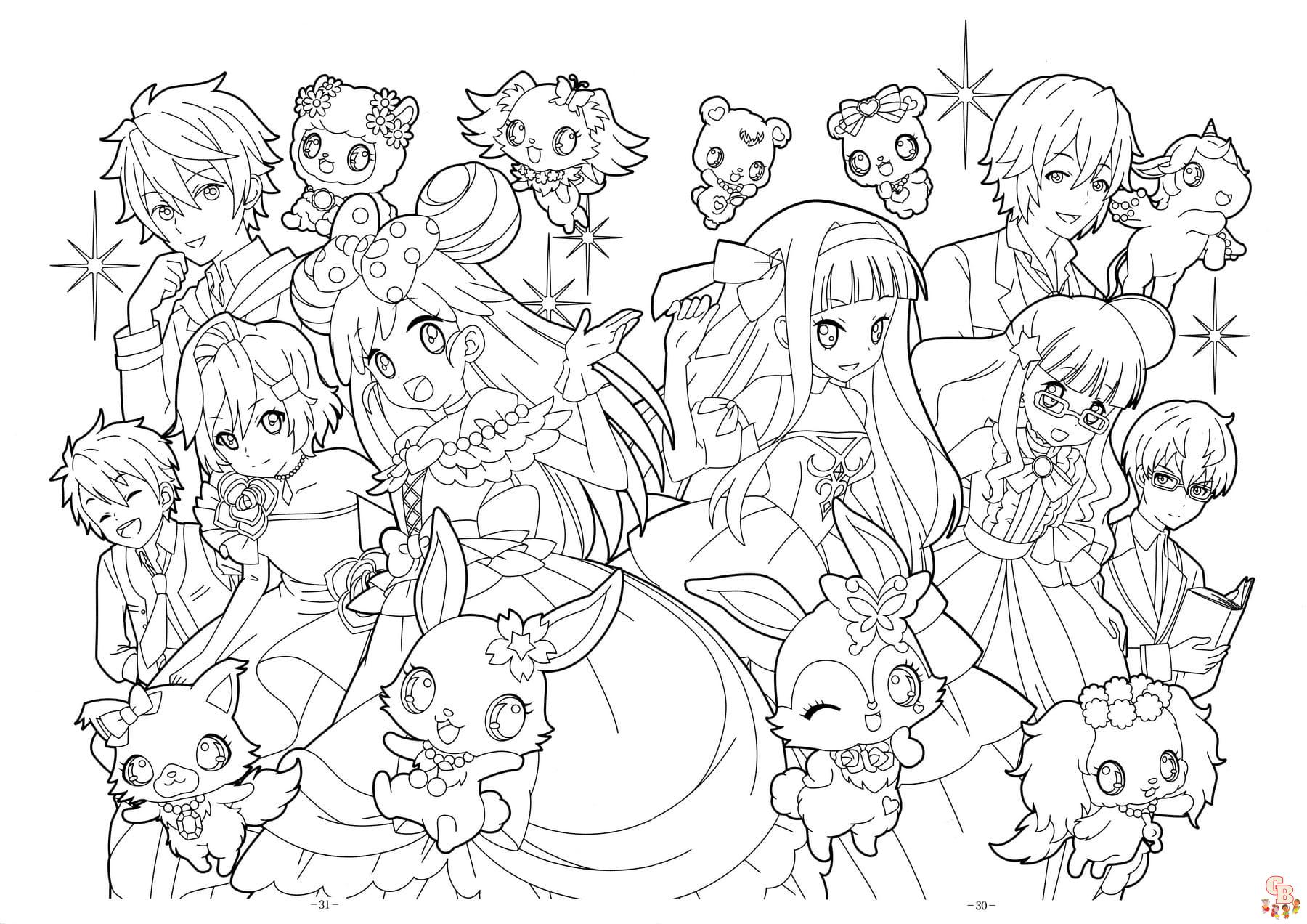 Coloriage Jewelpet