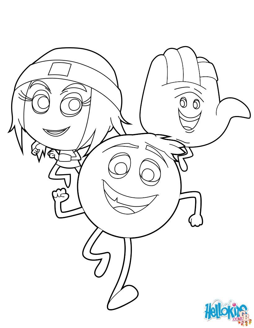 Coloriage Le Monde Secret Des Emojis