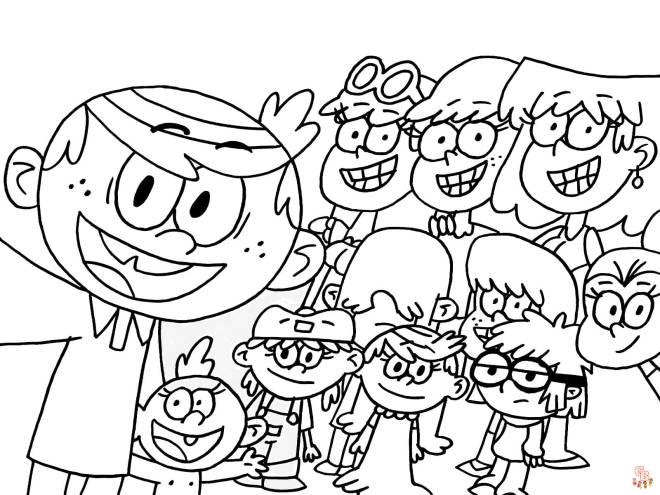 Coloriage Le selfie