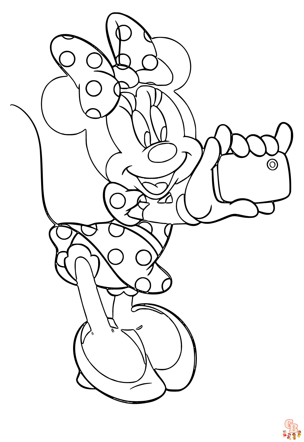Coloriage Le selfie