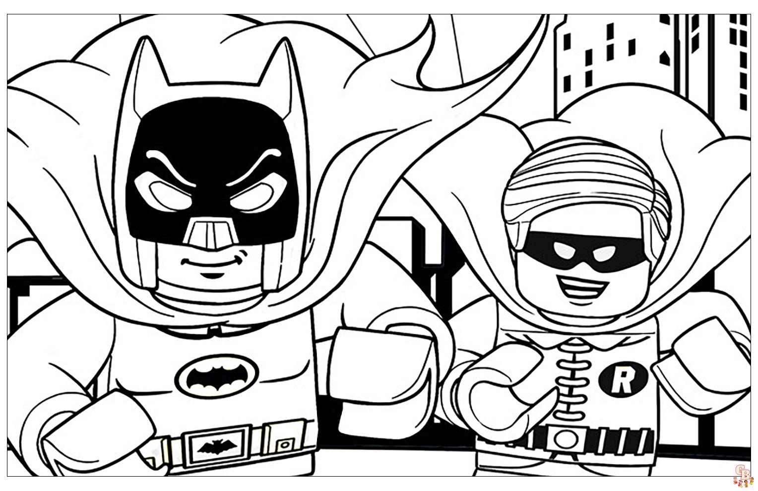 Coloriage Lego Batman