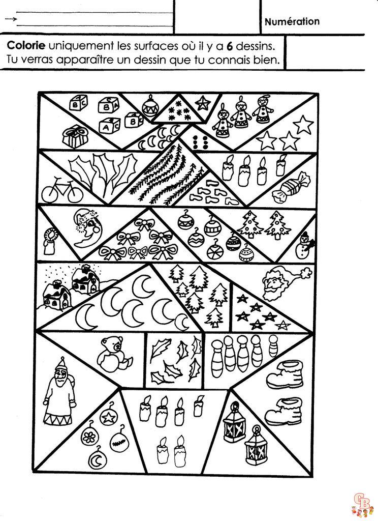 Coloriage Magique Noel