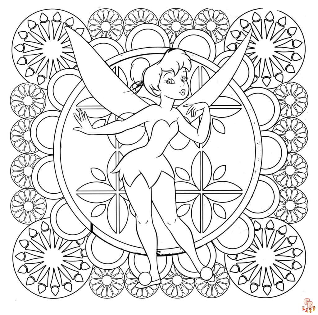 Coloriage Mandala Disney