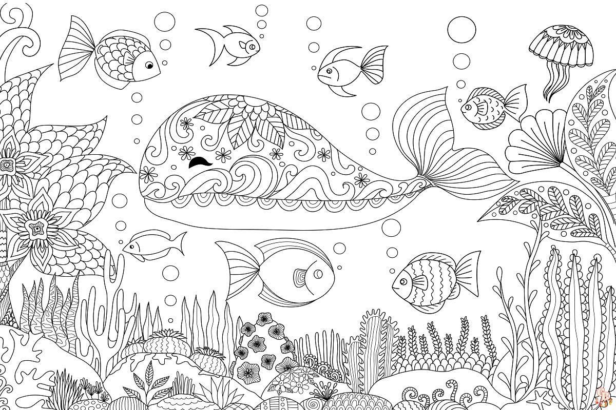 Coloriage Mer