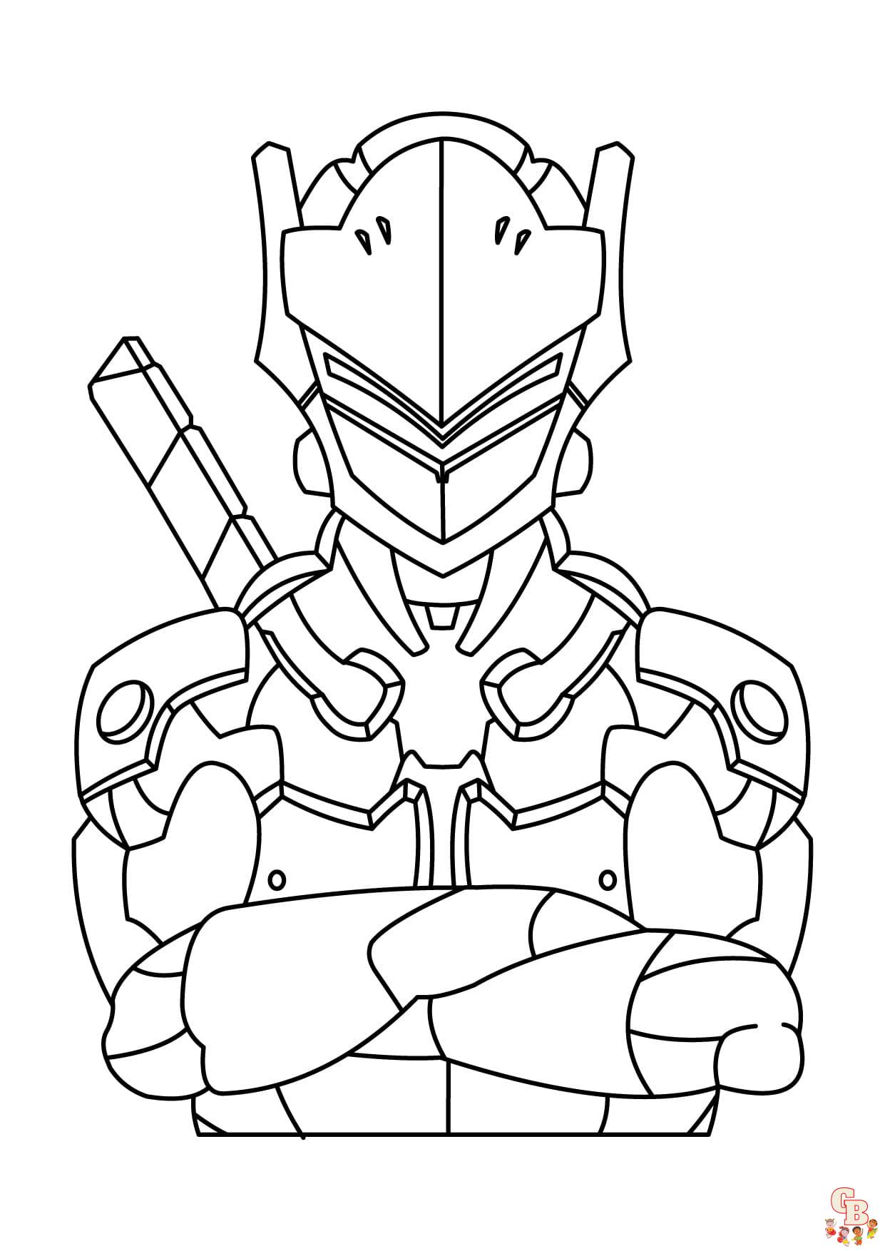 Coloriage Overwatch