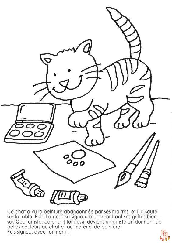 Coloriage Peinture
