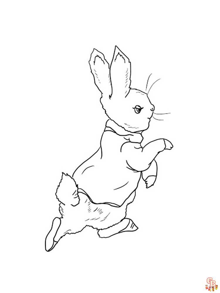 Coloriage Pierre Lapin